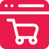 Web shopping illustration