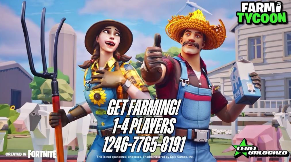 Dairy MAX Fortnite Farm Tycoon