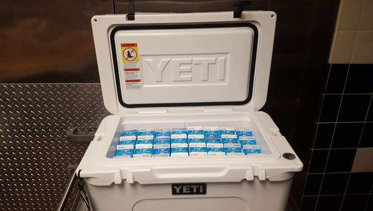 yeti cooler with speakers