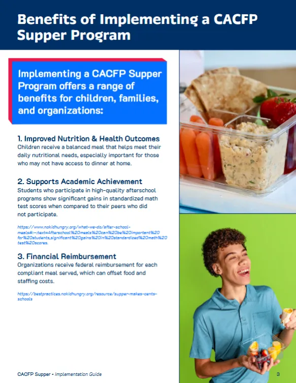 CACFP Benefits