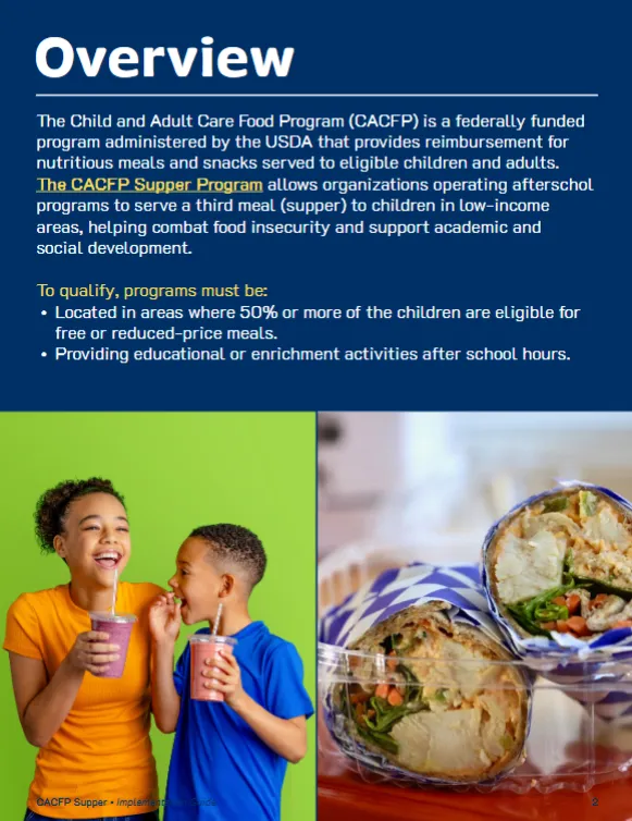 CACFP Overview